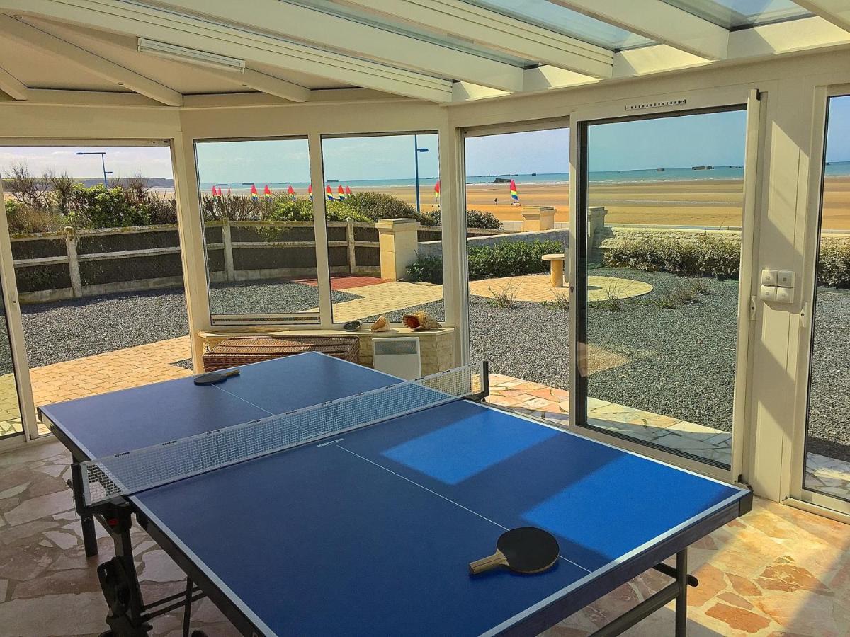Villa Lumineuse En Front De Mer - Gold Beach Asnelles Exterior foto