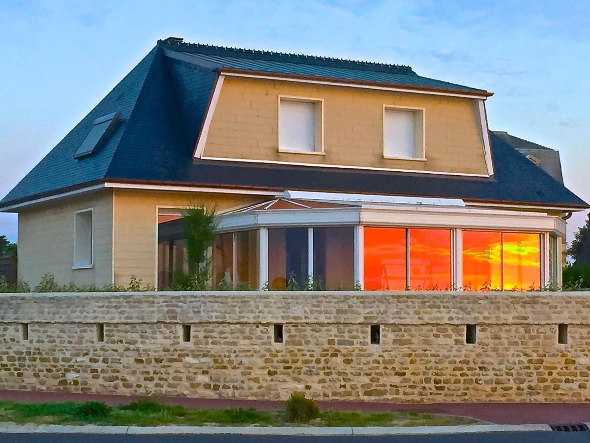 Villa Lumineuse En Front De Mer - Gold Beach Asnelles Exterior foto